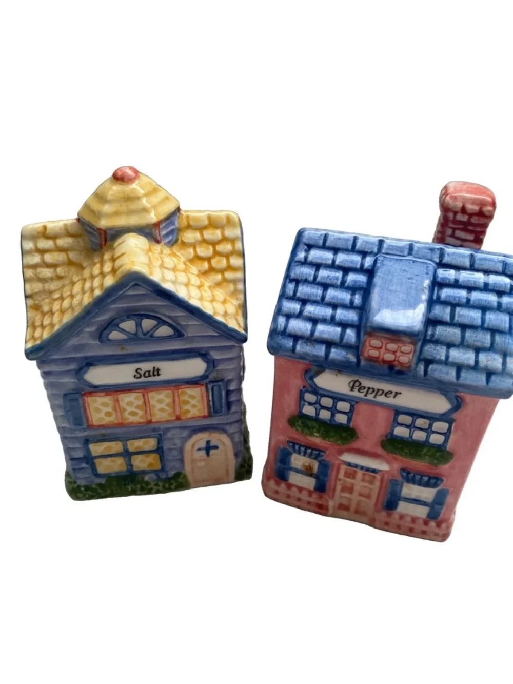 Avon VTG Cottage Collection House Salt and Pepper Shakers Set – 1997 Ceramic